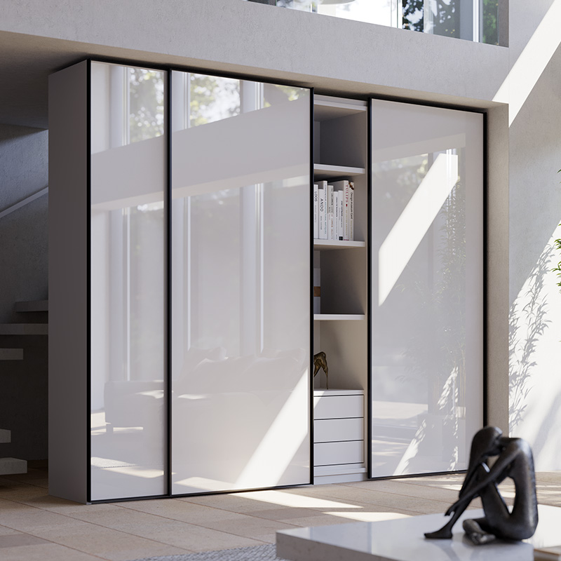 Système pour portes superposées