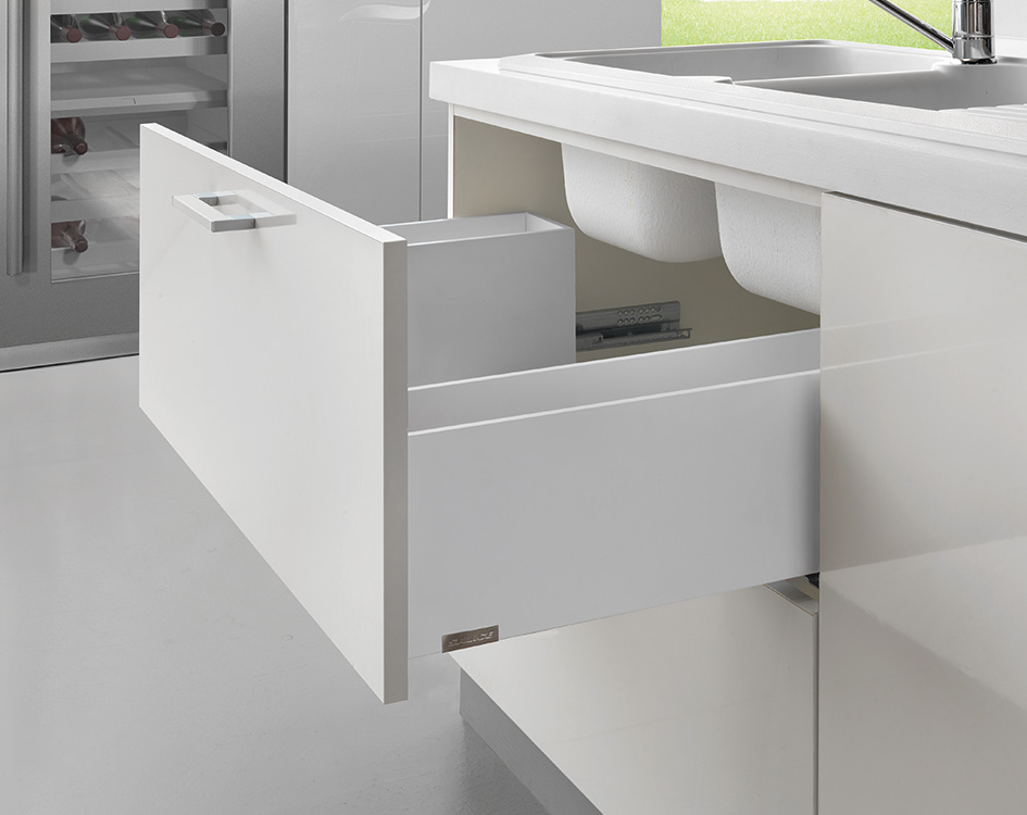 LINEABOX Under-sink - 2-sided drawer - H 178 mm