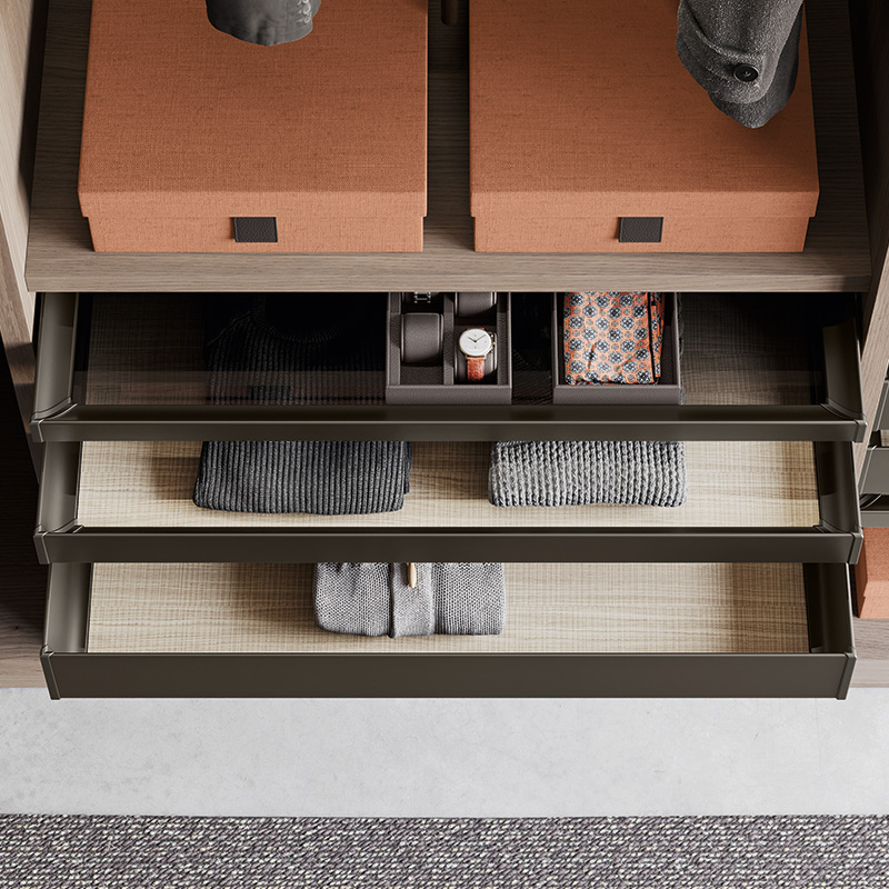 Excessories - Modulare Schubladen und Regale